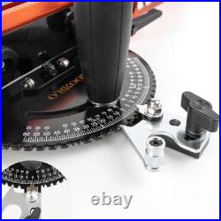 Miter Gauge Fence System for Table Saws 22 to 36 Inch Extendable Fence, Flip S
