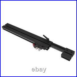 Miter Gauge Fence Tablesaw Extension System Accurate Aluminum Alloy T Slot DSO