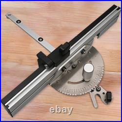Miter Gauge Fence Woodworking Tool, Woodworking Miter Fence, Sturdy DIY Metal Miter Gauge Fence Woodworking Tool, Woodworking Miter Fence, Sturdy DIY Metal