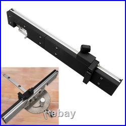 Miter Gauge Fence Woodworking Tool, Woodworking Miter Fence, Sturdy DIY Metal Miter Gauge Fence Woodworking Tool, Woodworking Miter Fence, Sturdy DIY Metal