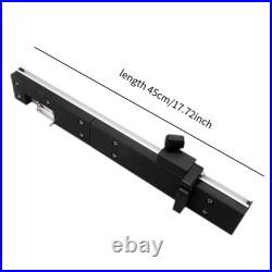 Miter Gauge Fence Woodworking Tool, Woodworking Miter Fence, Sturdy DIY Metal Miter Gauge Fence Woodworking Tool, Woodworking Miter Fence, Sturdy DIY Metal