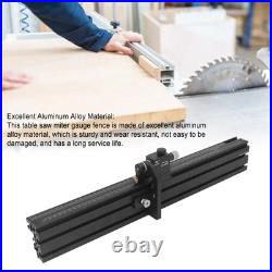 Miter Gauge Miter Gauge Fence Easy Wear Resistant High Accuracy For Miter Gauge Miter Gauge Fence Easy Wear Resistant High Accuracy For