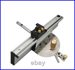 Miter Gauge System Adjustable Precision Fence For Table Saw CNC Aluminum