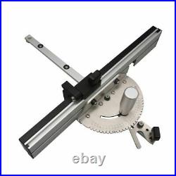 Miter Gauge Track Stop Table Fence Push Handle Saw Ruler Woodworking Tools 450mm