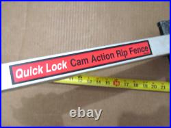 Model 137.218250 Sears Craftsman 10 Table Saw 14910008A1 Rip Fence Assembly Model 137.218250 Sears Craftsman 10 Table Saw 14910008A1 Rip Fence Assembly