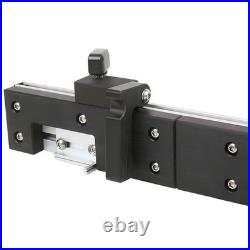 Mortise Tenon Cutting Fence Table Saw Router Miter Gauge Slotting Jig Ruler Tool