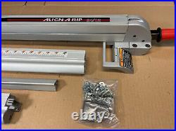 NEW-Craftsman Table Saw Aluminum Fence Align-A-Rip 24/24 for 27 deep
