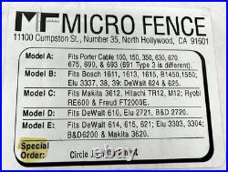 NEW MICRO FENCE CIRCLE JIG Attachment For Router Open Box