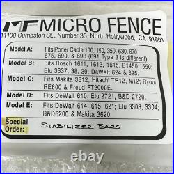 NEW MICRO FENCE CIRCLE JIG Attachment For Router Open Box