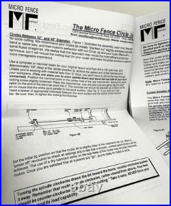 NEW MICRO FENCE CIRCLE JIG Attachment For Router Open Box