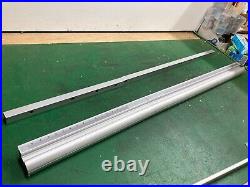 NEW! Ridgid R4512 or R4520 Table Saw FRONT & REAR GUIDE RAILS for rip fence
