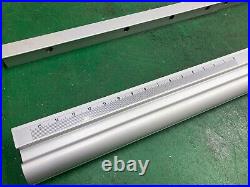 NEW! Ridgid R4512 or R4520 Table Saw FRONT & REAR GUIDE RAILS for rip fence