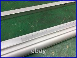 NEW! Ridgid R4512 or R4520 Table Saw FRONT & REAR GUIDE RAILS for rip fence