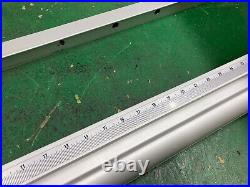 NEW! Ridgid R4512 or R4520 Table Saw FRONT & REAR GUIDE RAILS for rip fence