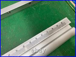 NEW! Ridgid R4512 or R4520 Table Saw FRONT & REAR GUIDE RAILS for rip fence