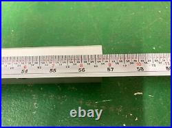NEW! Ridgid R4512 or R4520 Table Saw FRONT & REAR GUIDE RAILS for rip fence