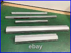 NEW! Ridgid R4512 or R4520 Table Saw FRONT & REAR GUIDE RAILS for rip fence