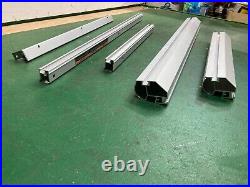 NEW! Ridgid R4512 or R4520 Table Saw FRONT & REAR GUIDE RAILS for rip fence