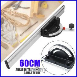 New Bandsaw Cut Angle Mitre Gauge Fence For Router Table Saw Woodworking Tool