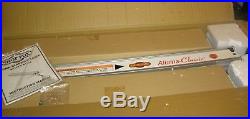 New! Shop Fox W1716 Aluma-Classic Fence For Table Saw