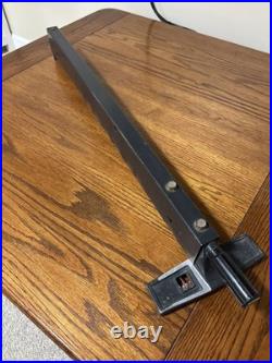 Nice Cond Craftsman 10 Table Saw 113 Model 27 Deep TWIST Lock Fence