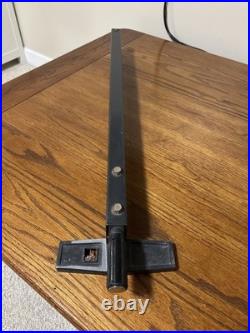 Nice Cond Craftsman 10 Table Saw 113 Model 27 Deep TWIST Lock Fence