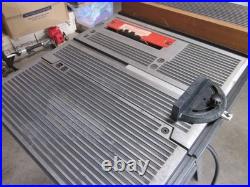 Older Craftsman 8-in. Table saw 8 with fence, miter guide, stand