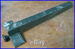 Older Sears Craftsman 7-1/2 in. Table saw genuine parts rip fence