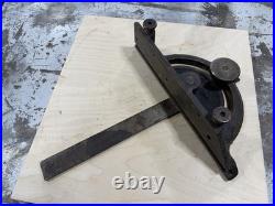 Oliver table saw Vintage Adjustable Metal Woodworking Square Fence