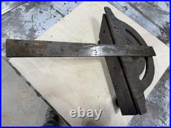 Oliver table saw Vintage Adjustable Metal Woodworking Square Fence