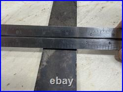 Oliver table saw Vintage Adjustable Metal Woodworking Square Fence