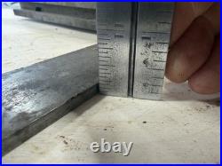 Oliver table saw Vintage Adjustable Metal Woodworking Square Fence