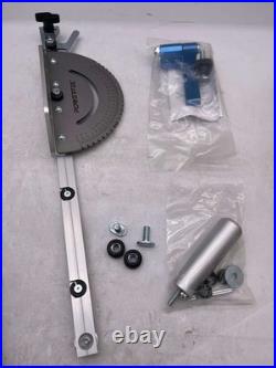 POWERTEC 71391 Table Saw Precision Miter Gauge System with T-Track Fence & Stop-OB