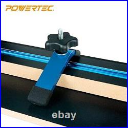 POWERTEC 71395 Taper/Straight Line Jig for Table Saws with 3/4 Wide by 3/8
