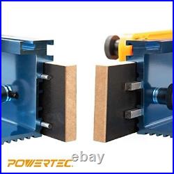 POWERTEC 71536 Deluxe Router Table Fence System 3-3/8 Tall 24 Long