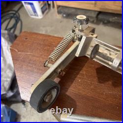 Pair Of Table Saw Accessory Metal Fence Attachment Spring And Wheel
