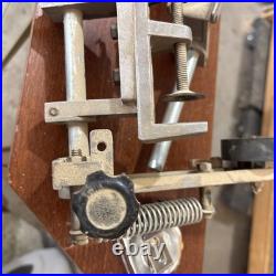 Pair Of Table Saw Accessory Metal Fence Attachment Spring And Wheel