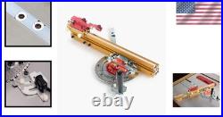 Patented Miter Gauge with Stainless Steel Scale