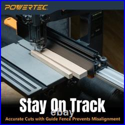 Powertec 24 Straight Edge Guide Clamp 16 X 3-1/2 Band Saw Fence Resaw Fence