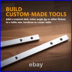 Precision 3 T-Track Flip Stop & 18 Miter Bar Set for Table Saw Efficiency Precision 3 T-Track Flip Stop & 18 Miter Bar Set for Table Saw Efficiency
