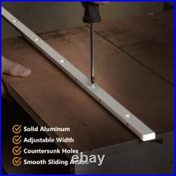 Precision 3 T-Track Flip Stop & 18 Miter Bar Set for Table Saw Efficiency Precision 3 T-Track Flip Stop & 18 Miter Bar Set for Table Saw Efficiency