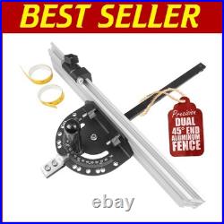 Precision Miter Fence with 45° Angled Ends
