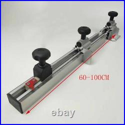 Precision Miter Gauge Aluminum Fence Router Sawing Assembly Angle Ruler FlipStop