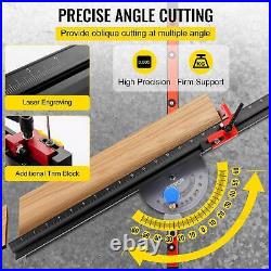 Precision Miter Gauge Fence System Woodworking Tools DIY Accessiories For Table