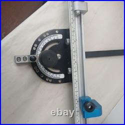 Precision Miter Gauge, Miter Gauge for Table Saw, with Miter Gauge Fence (E21)