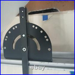 Precision Miter Gauge, Miter Gauge for Table Saw, with Miter Gauge Fence (E21)