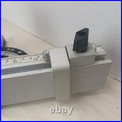 Precision Miter Gauge, Miter Gauge for Table Saw, with Miter Gauge Fence (E21)