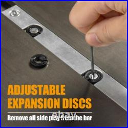 Precision Miter Gauge System for Table Saw Kit withTelescoping Fence 11 Prese