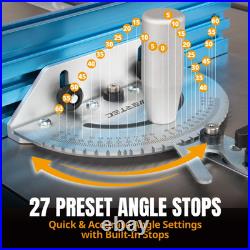 Precision Miter Gauge System with T-Slot Bar & Multi T-Track Fence