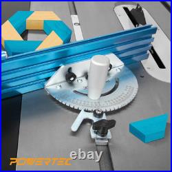 Precision Miter Gauge System with T-Slot Bar & Multi T-Track Fence